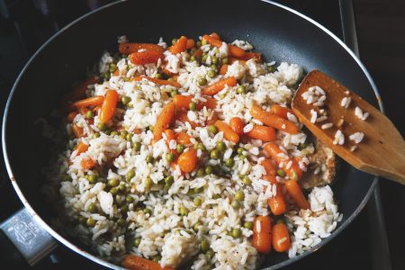 Cooking Rice Risotto