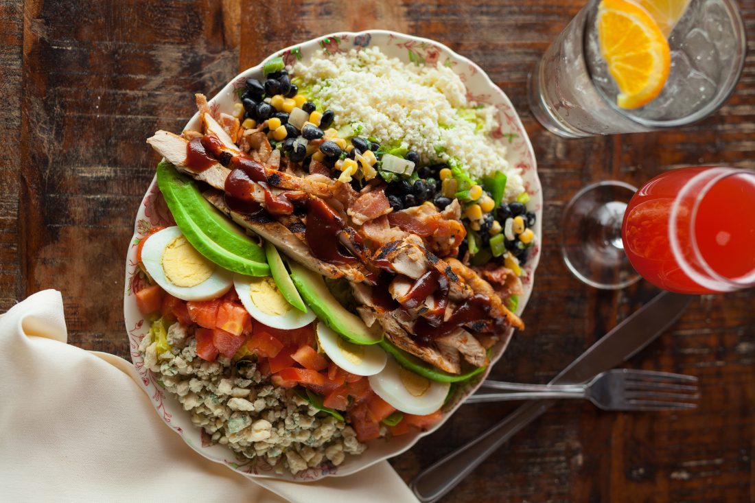 Free stock image of Large Salad Dinner