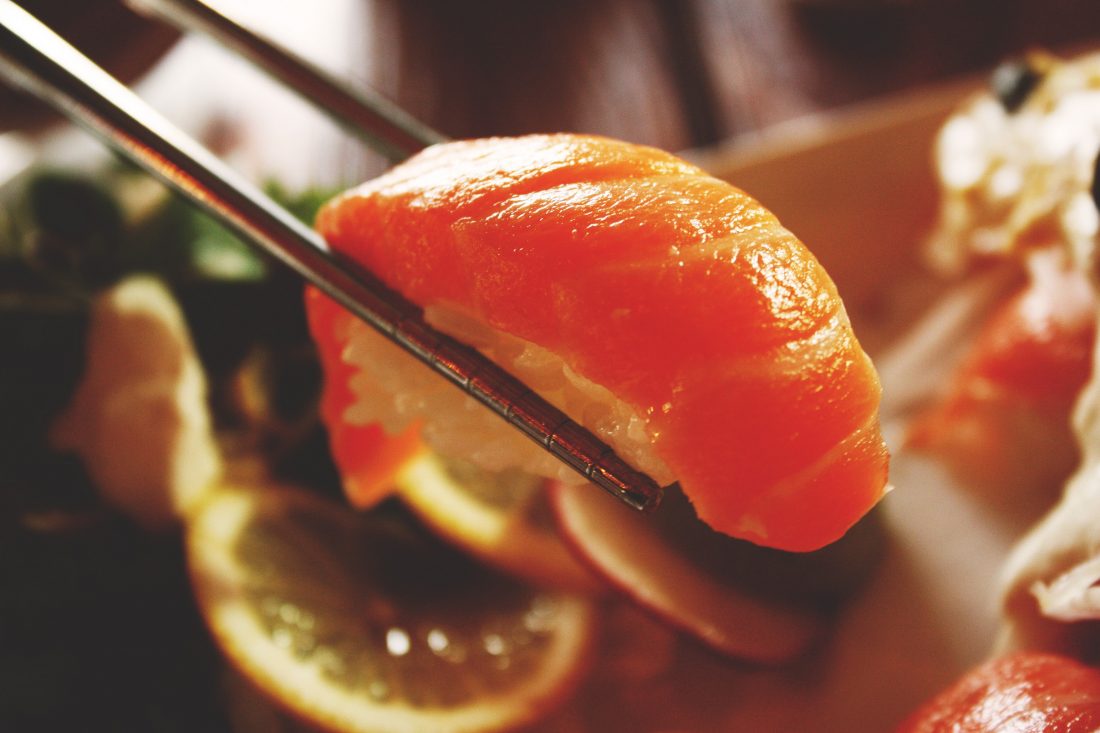 Free stock image of Salmon Sushi