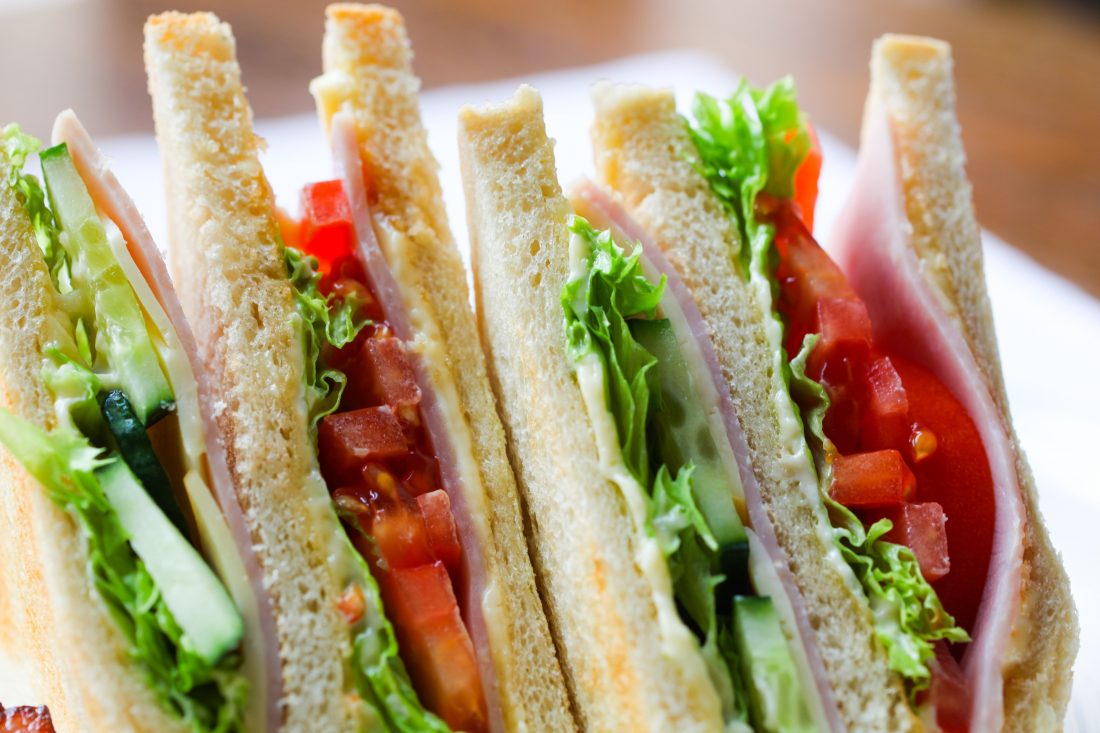 Free stock image of S&wich with Salad