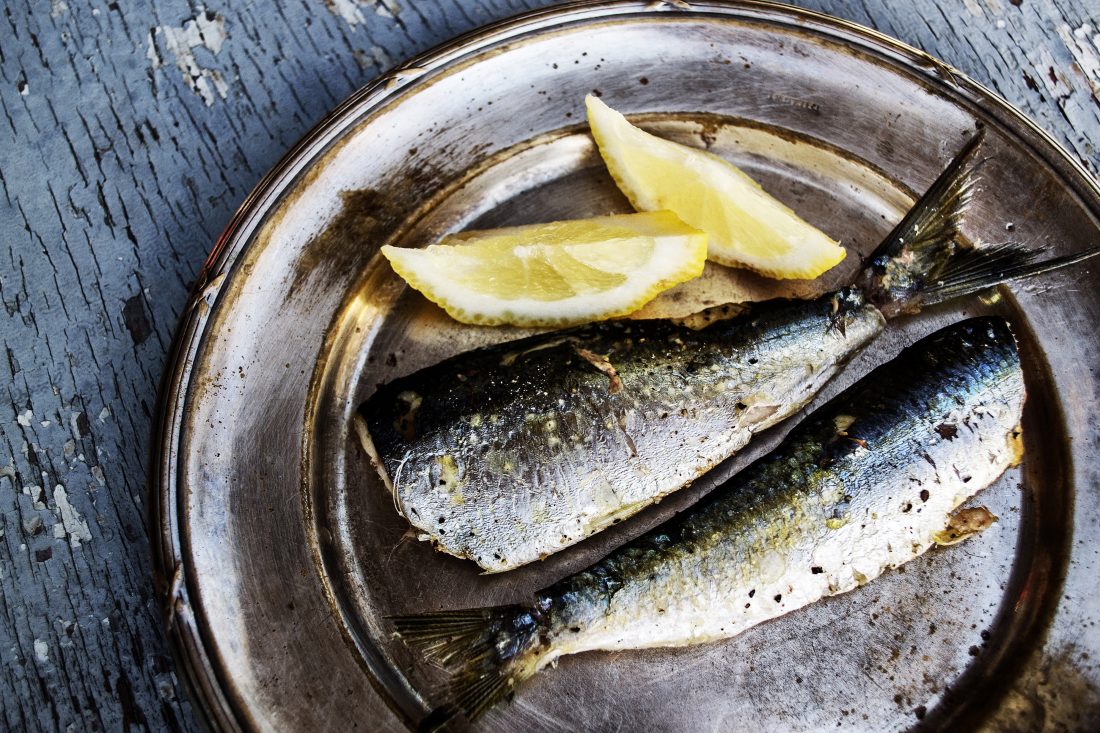 Free stock image of Sardines & Lemon
