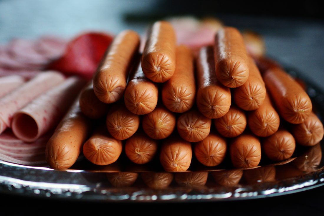 Free stock image of Sausages & Ham Meat