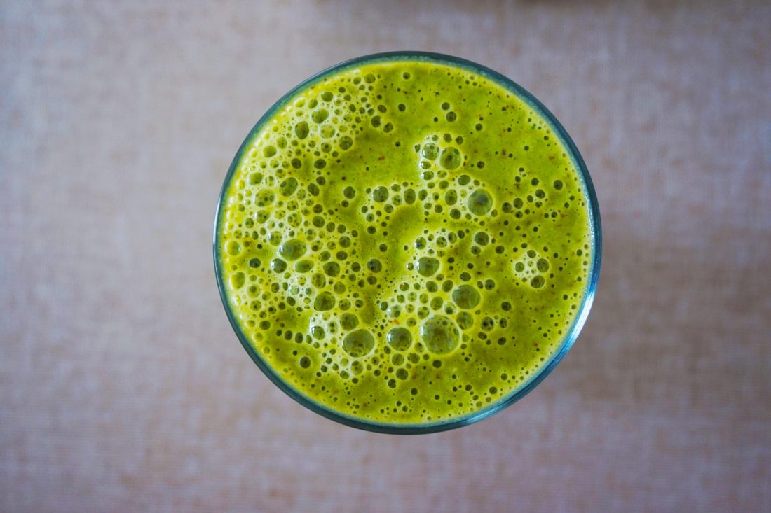 Free stock image of Green Smoothie Drink