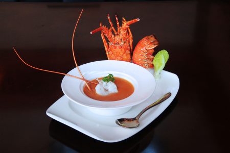 Soup with Lobster