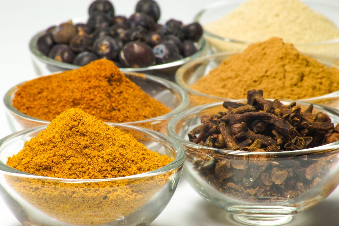 Free stock image of Spices in Bowls