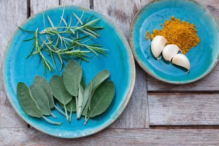 Spices on Plates