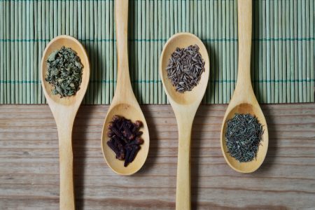 Spices on Spoons