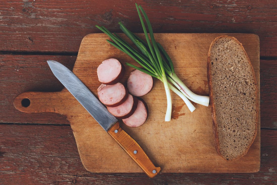 Free stock image of Spring Onions & Bread