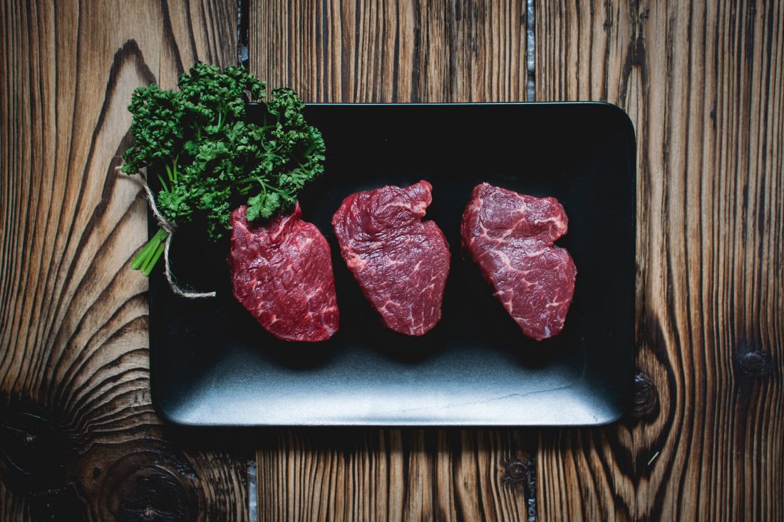 Free stock image of Raw Steaks