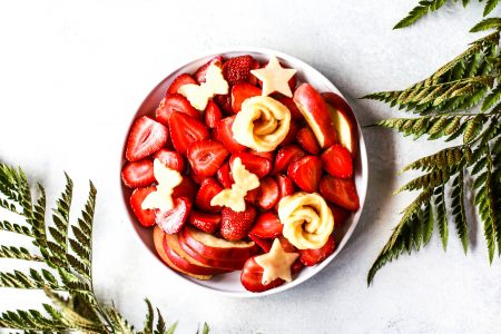 Bowl of Red Strawberries