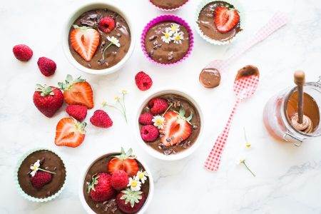 Strawberry Chocolate Cakes