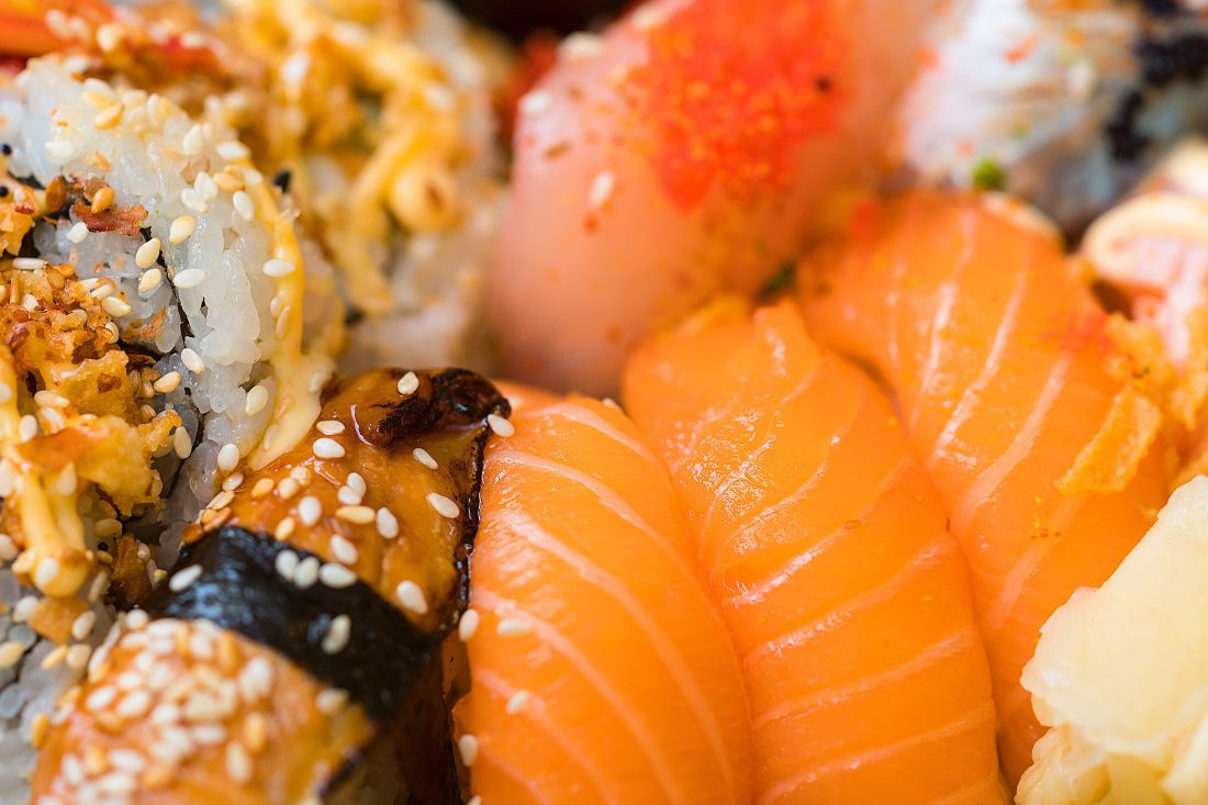 Free stock image of Sushi Closeup