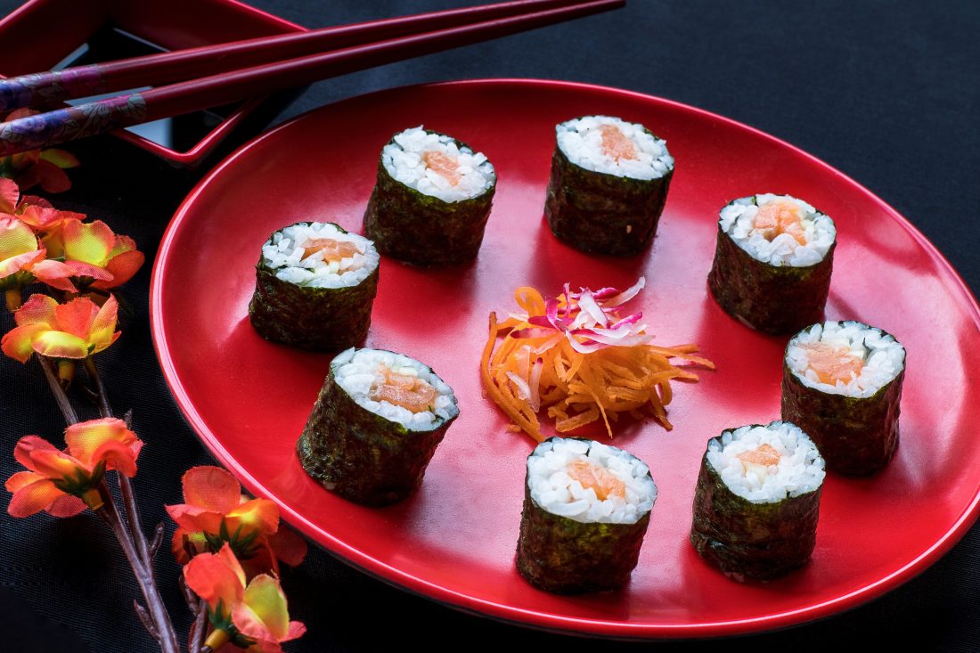 Free stock image of Sushi Flowers