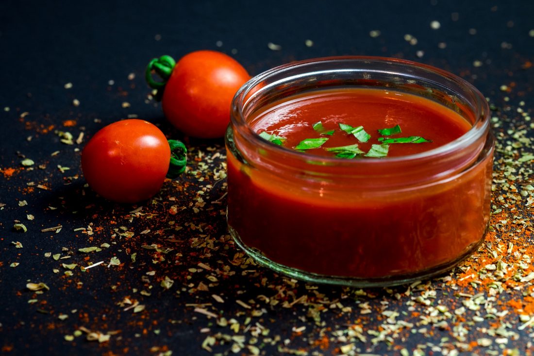 Free stock image of Tomato Sauce Dip