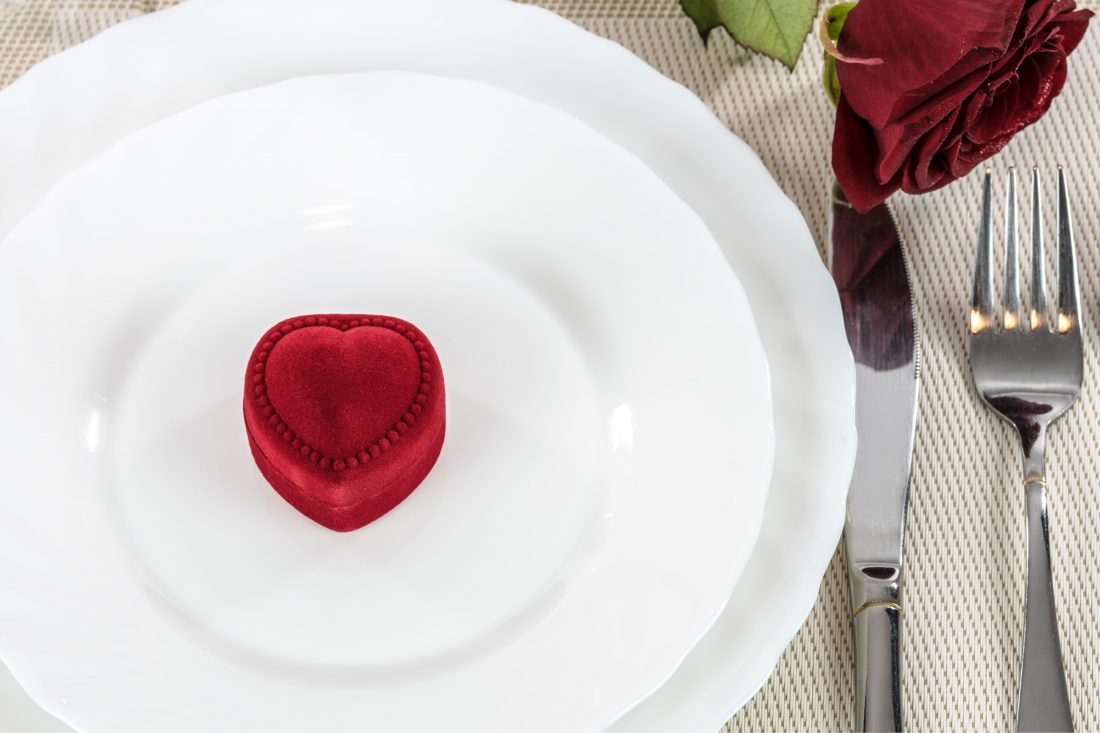 Free stock image of Valentines Dinner