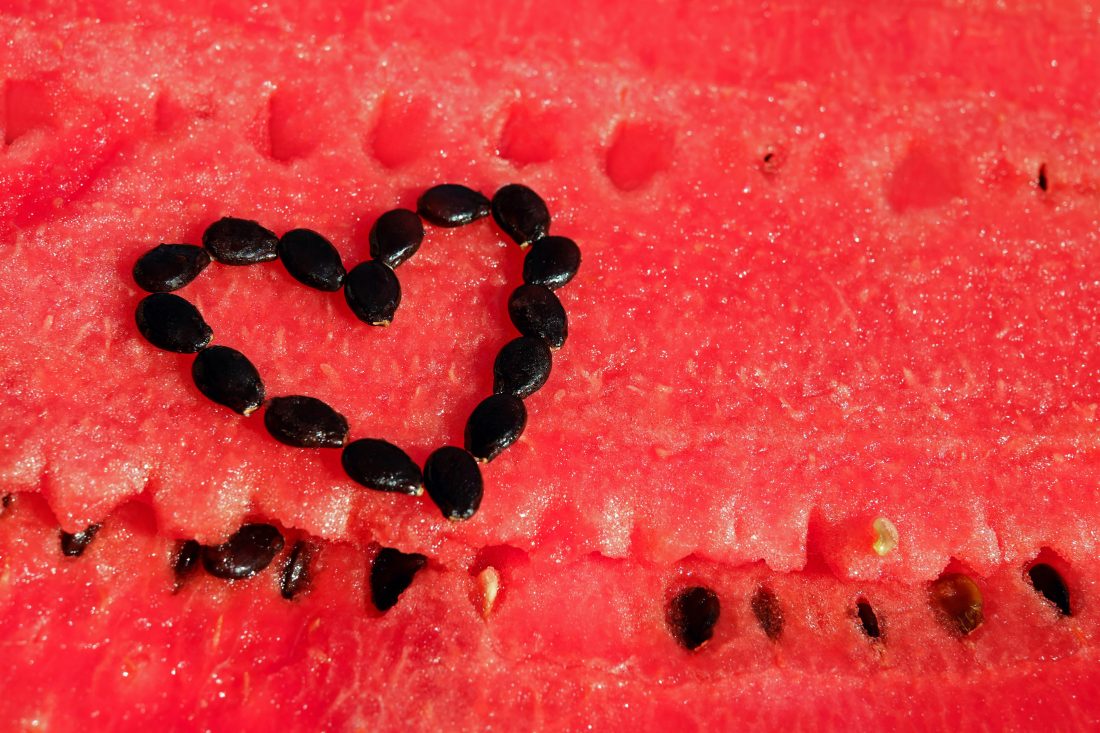 Free stock image of Love Watermelons