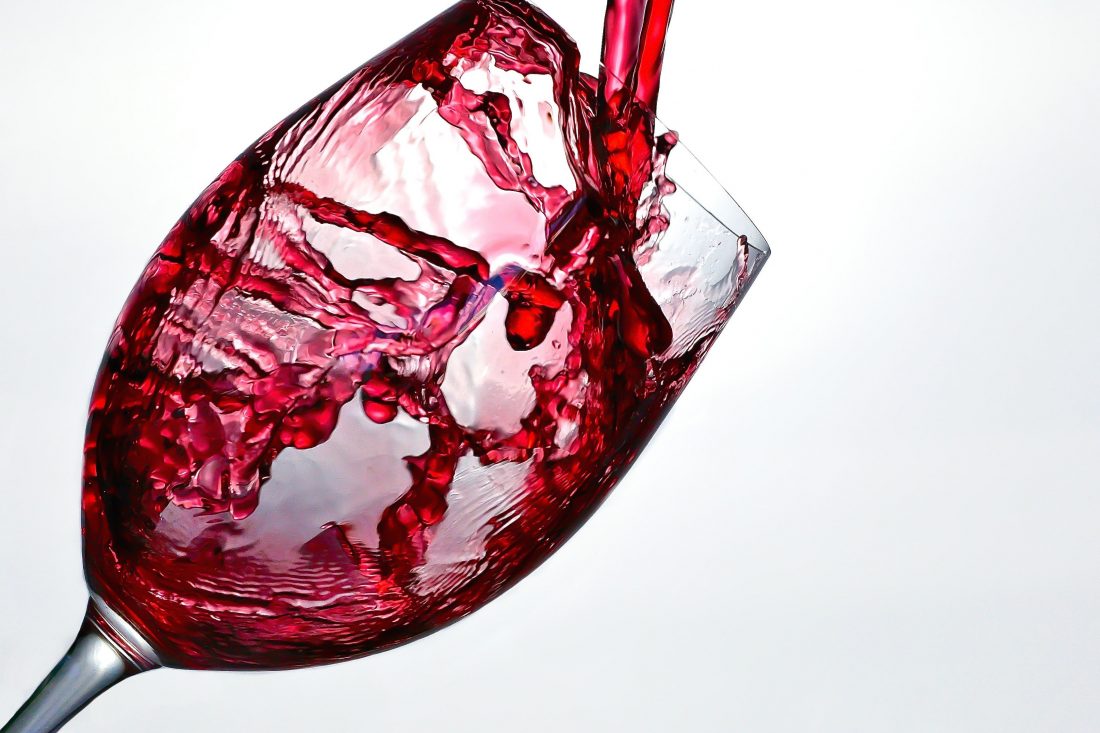 Free stock image of Red Wine Splash