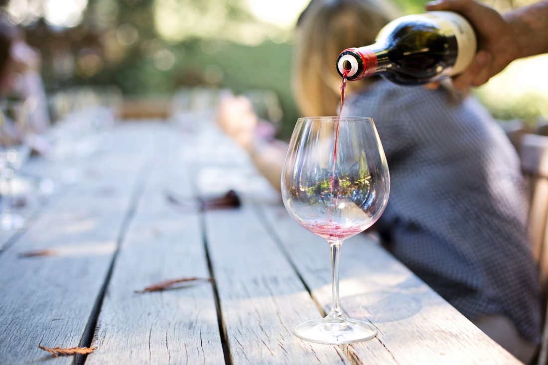 Free stock image of Red Wine on Table