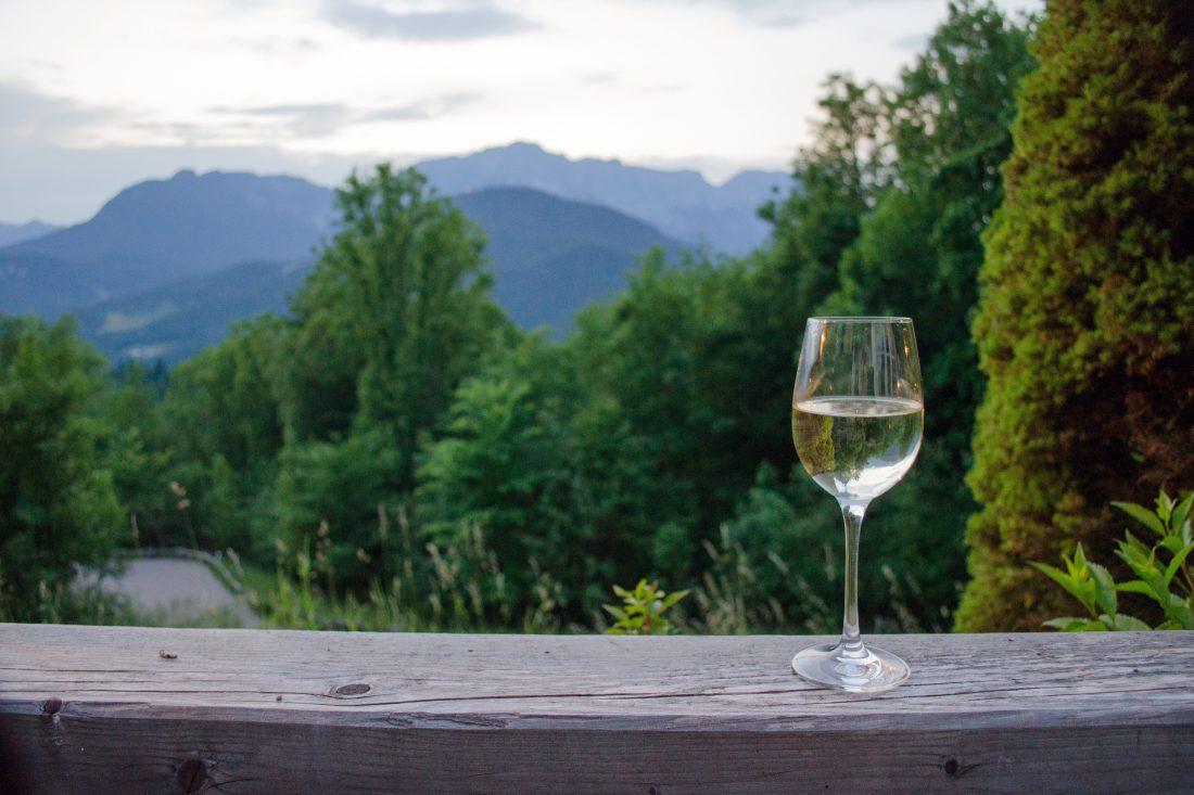 Free stock image of Wine with a View