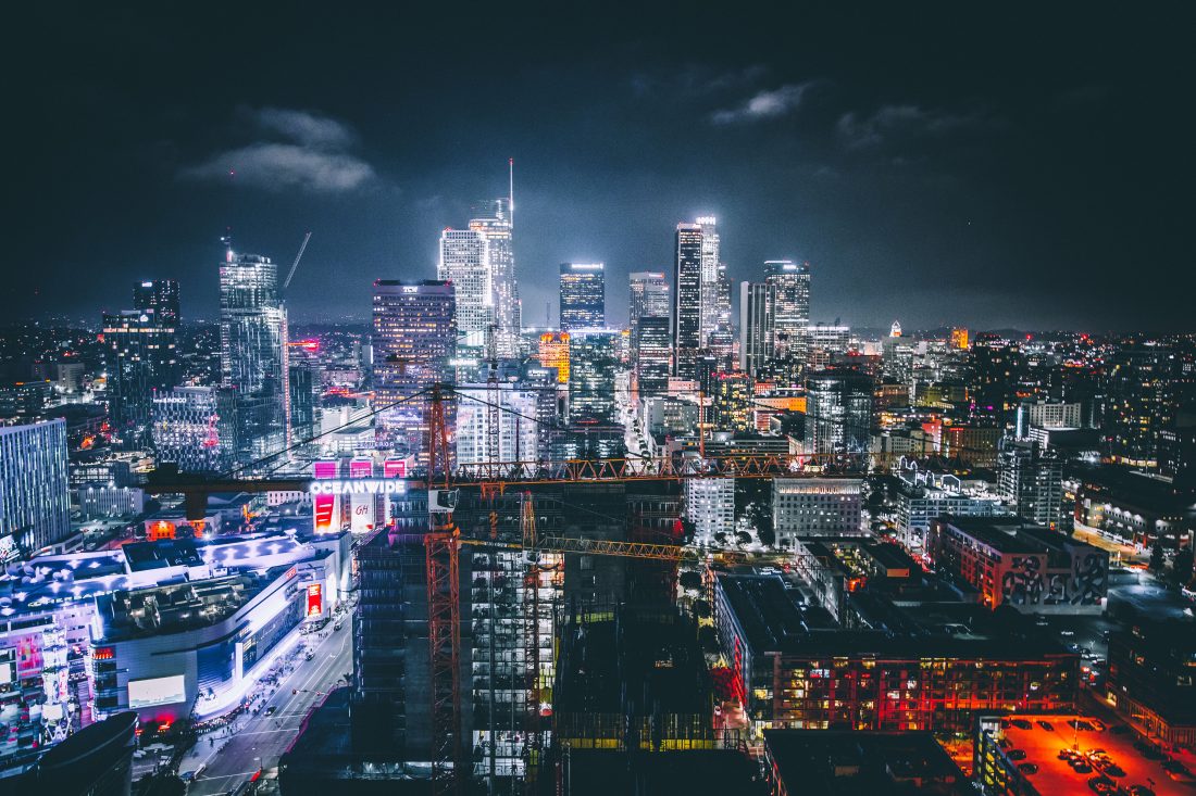 Free stock image of Los Angeles By Night