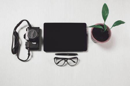 Laptop Camera & Glasses
