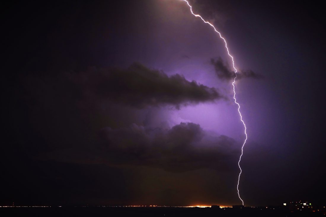 Free stock image of Lightning Strike