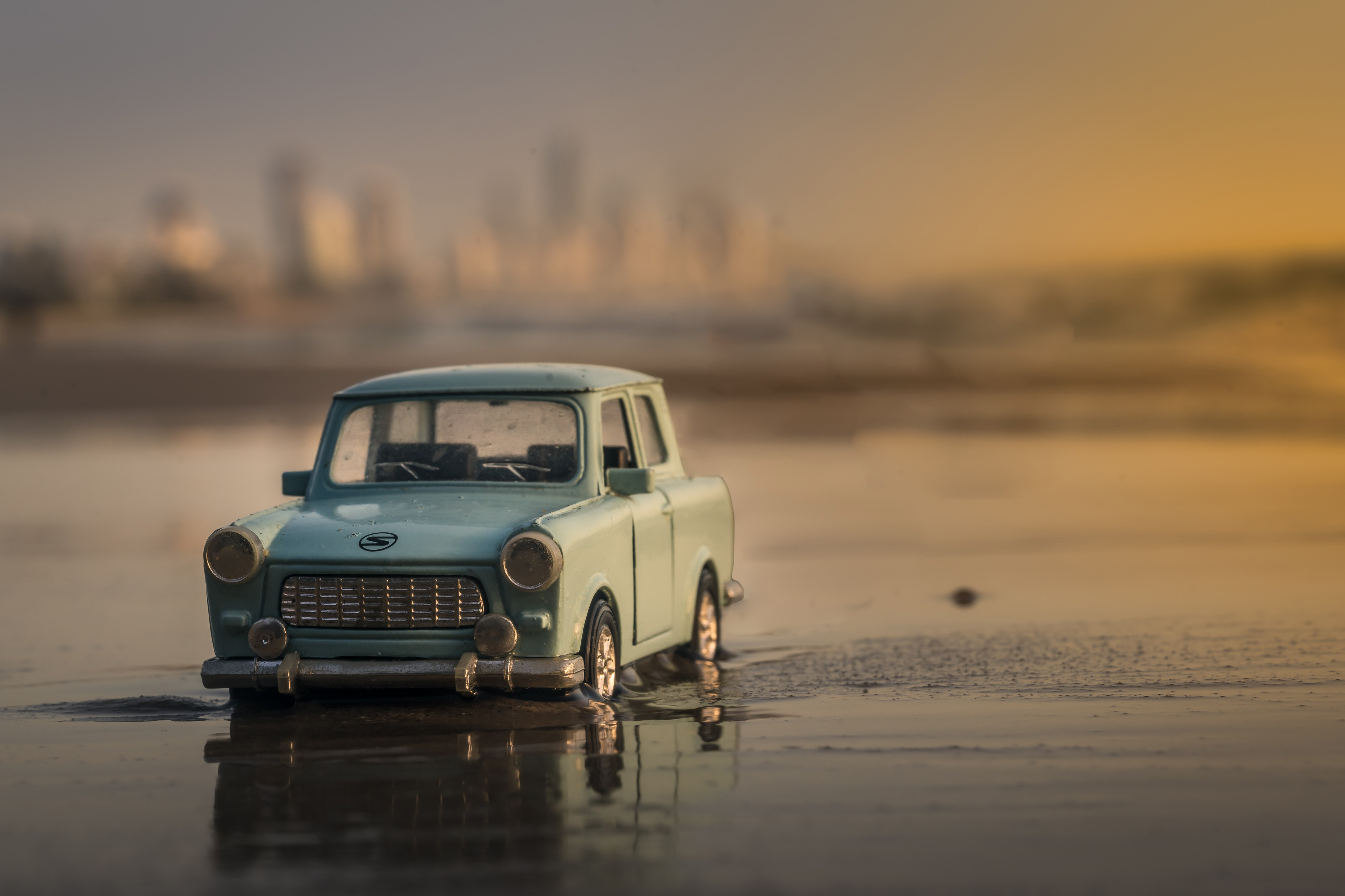Miniature Car Royalty-Free Stock Photo