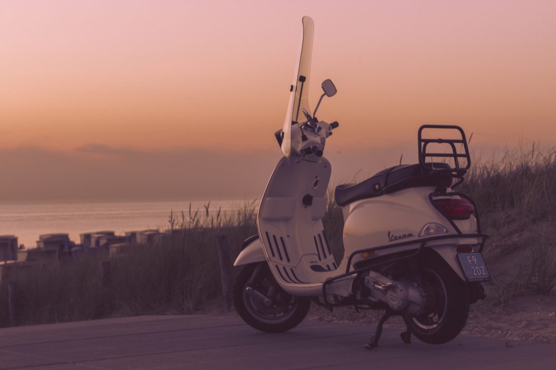 Free stock image of Moped Bike