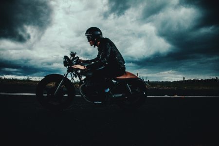 Man on Motorbike