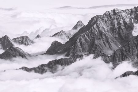 Mountains in Clouds