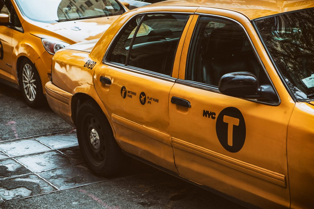 Free stock image of New York Taxi