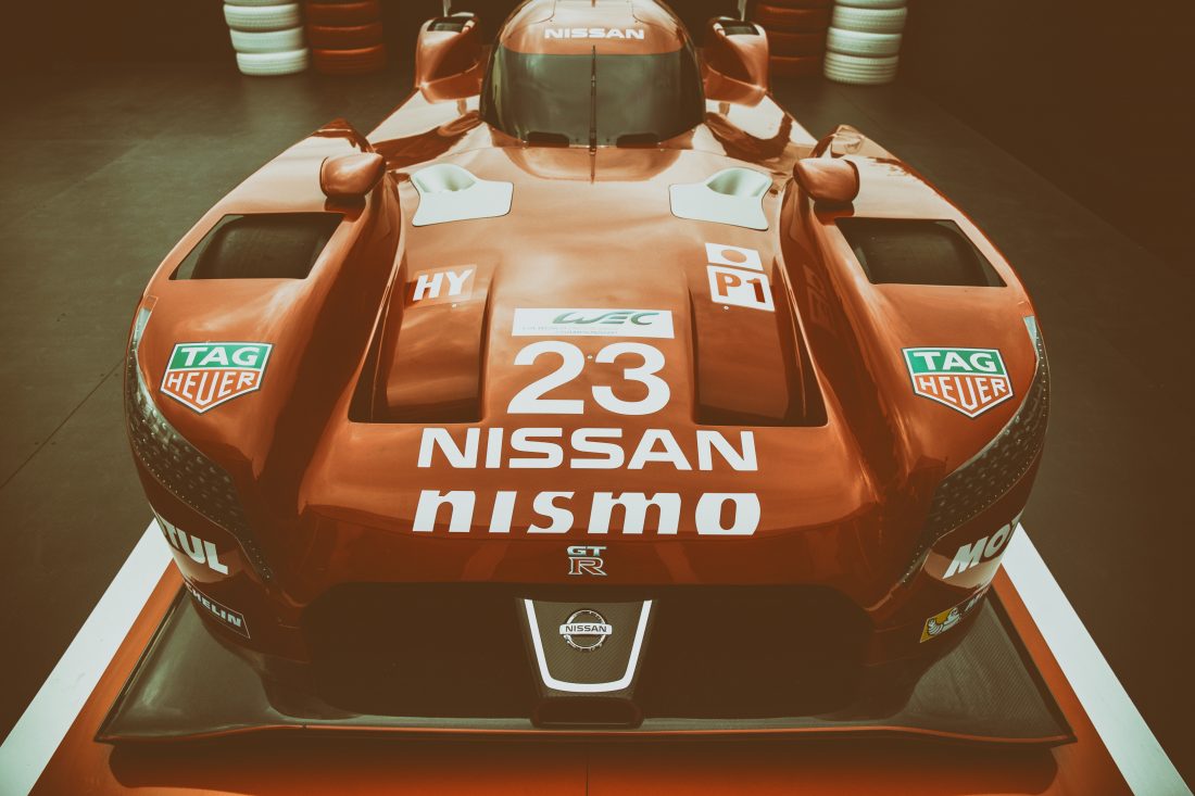 Free stock image of Nissan Racing Car