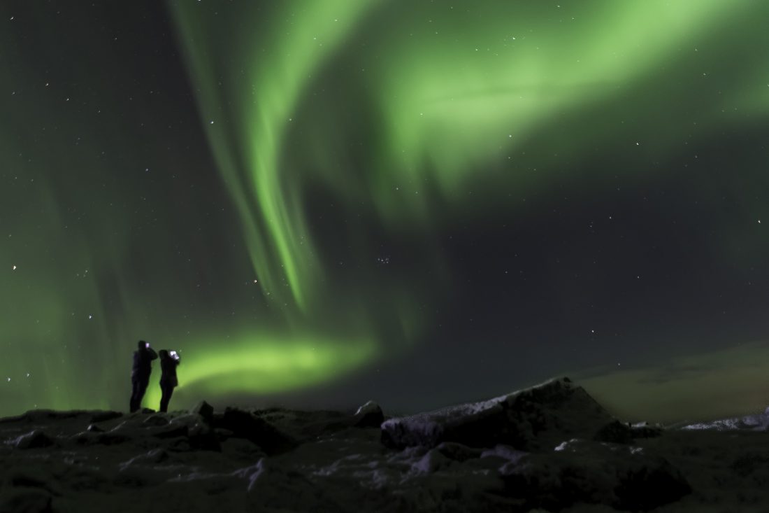 Northern Lights Landscape