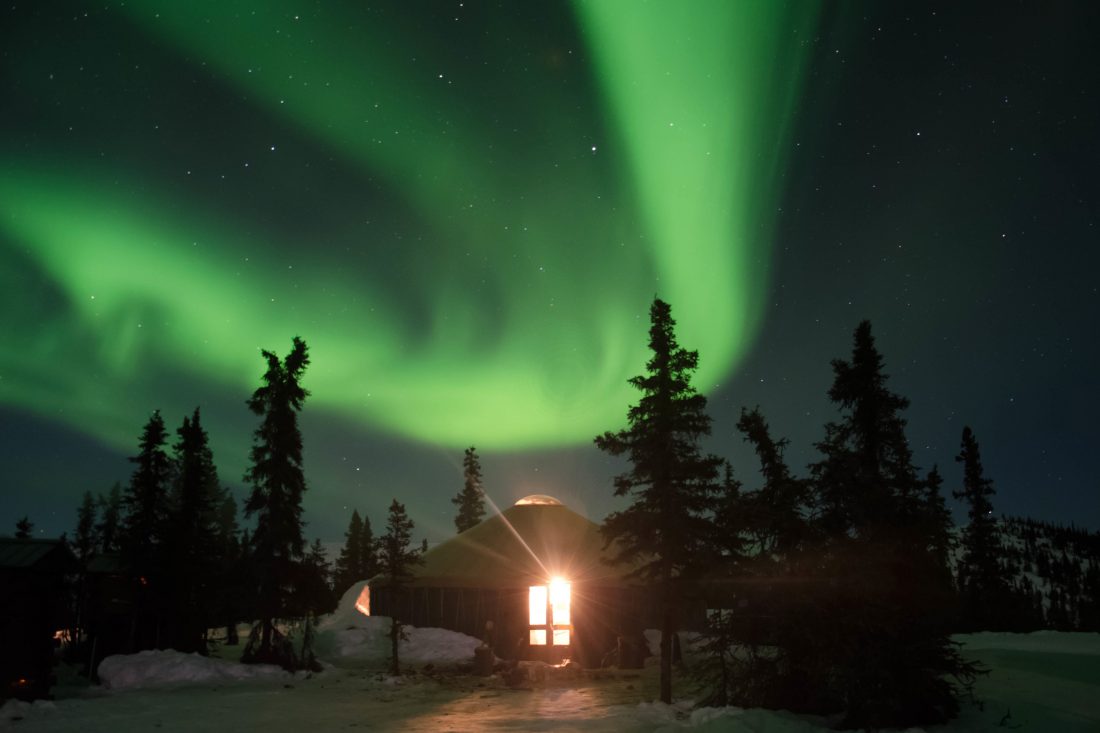 Free stock image of Northern Lights Display