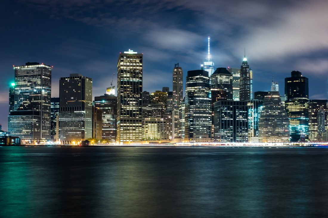 Free stock image of Manhattan by Night