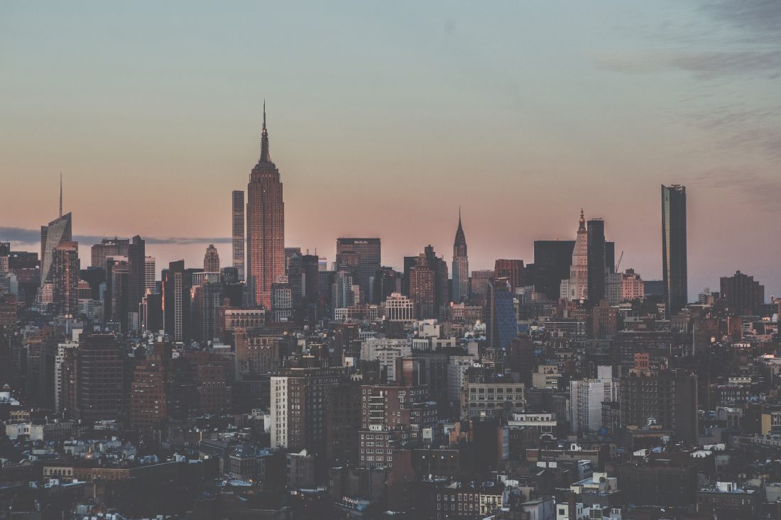 Free stock image of Manhattan in the Evening