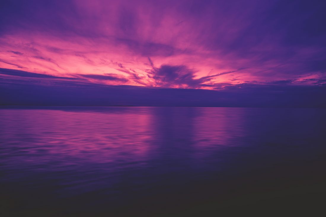 Free stock image of Ocean Sunset
