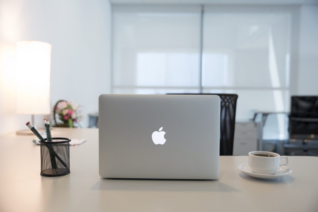 Free stock image of Laptop on Office Desk