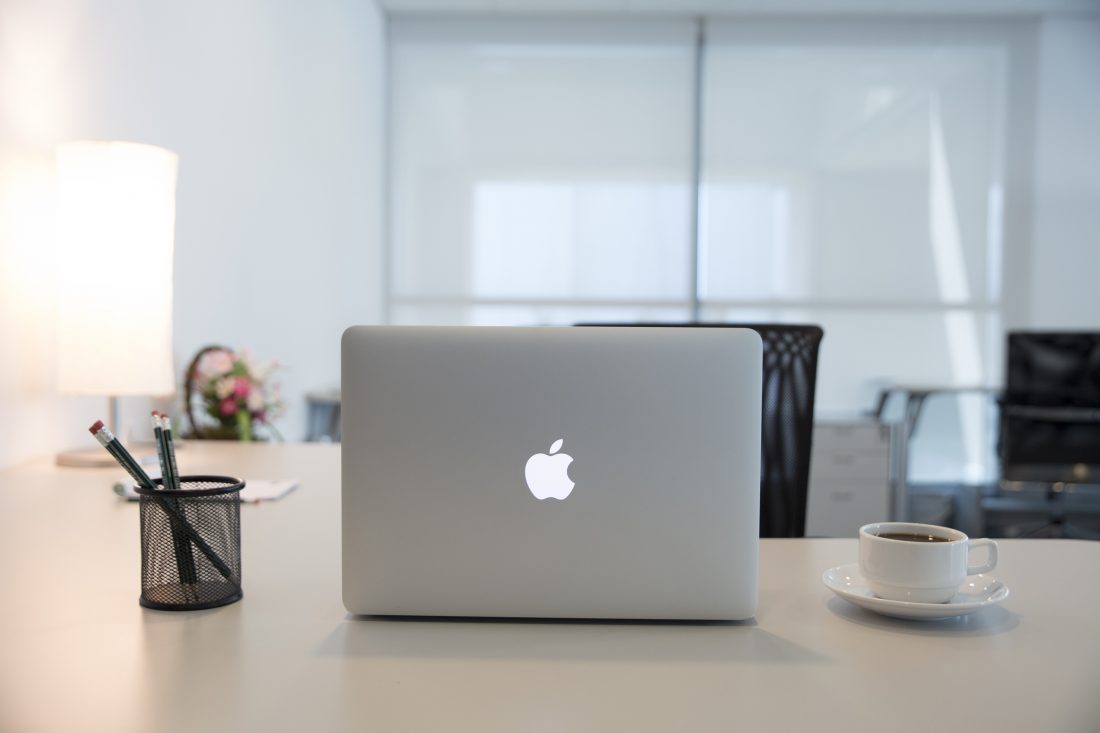 Laptop on Office Desk