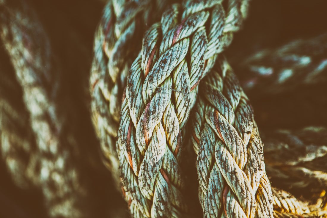 Free stock image of Old Rope Texture