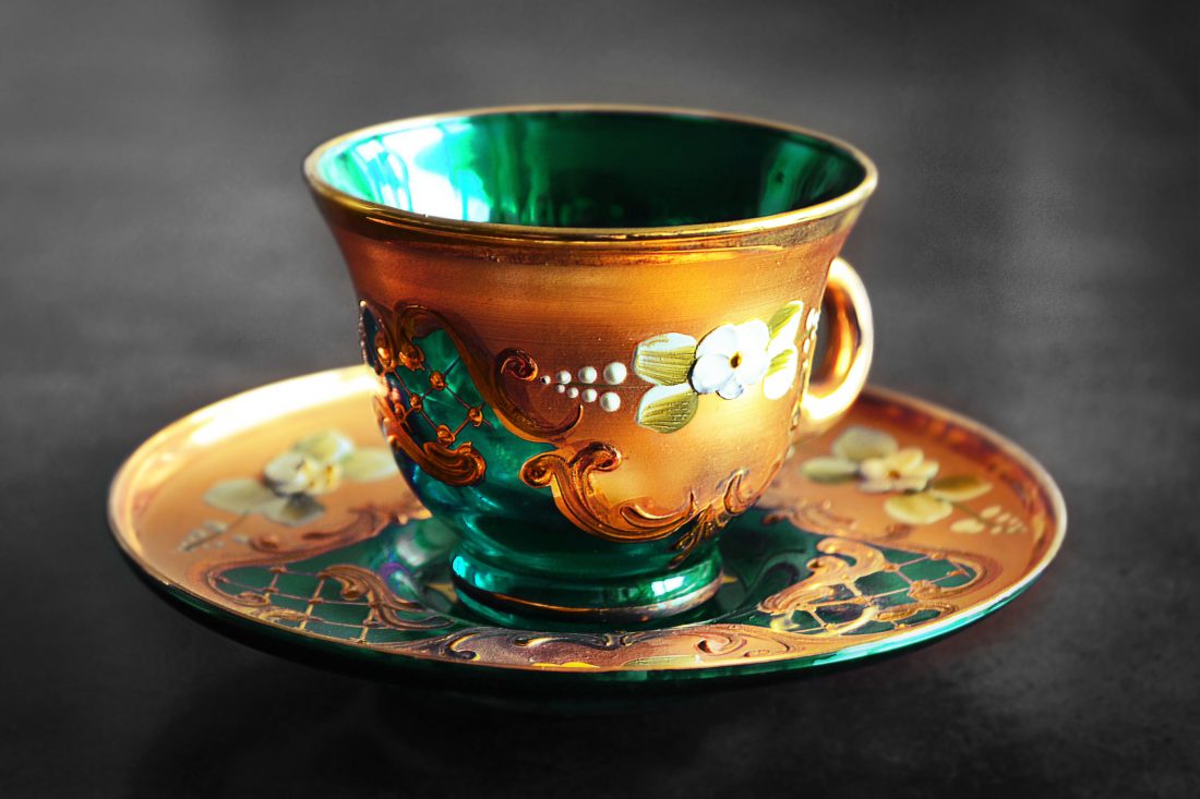 Free stock image of Ornamental Tea Cup