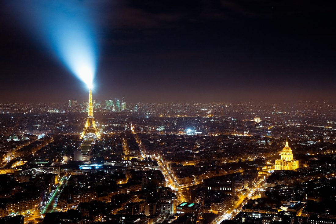 Free stock image of City of Paris at Night
