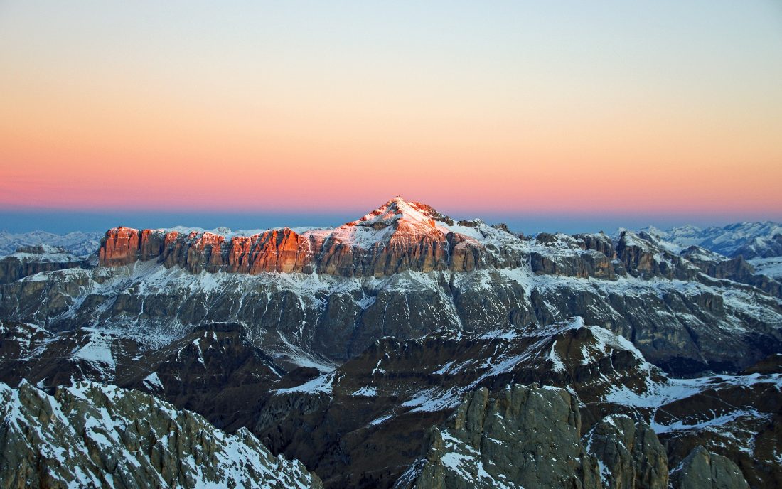 Free stock image of Alps at Sunrise