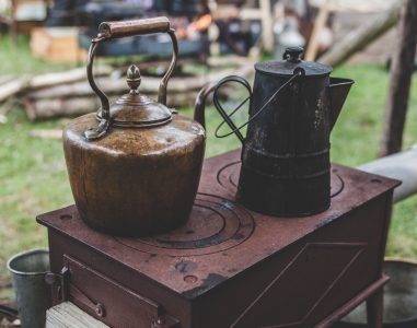 Antique Kettle Stove