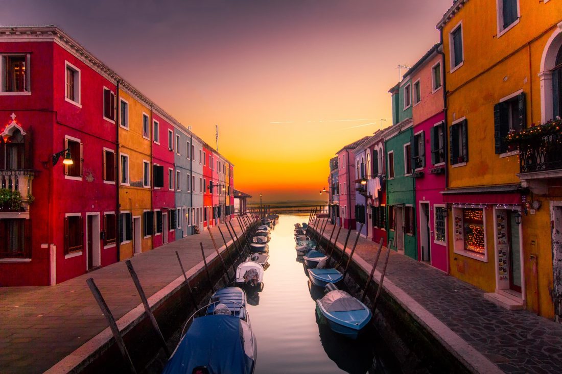 Free stock image of Canal in Venice