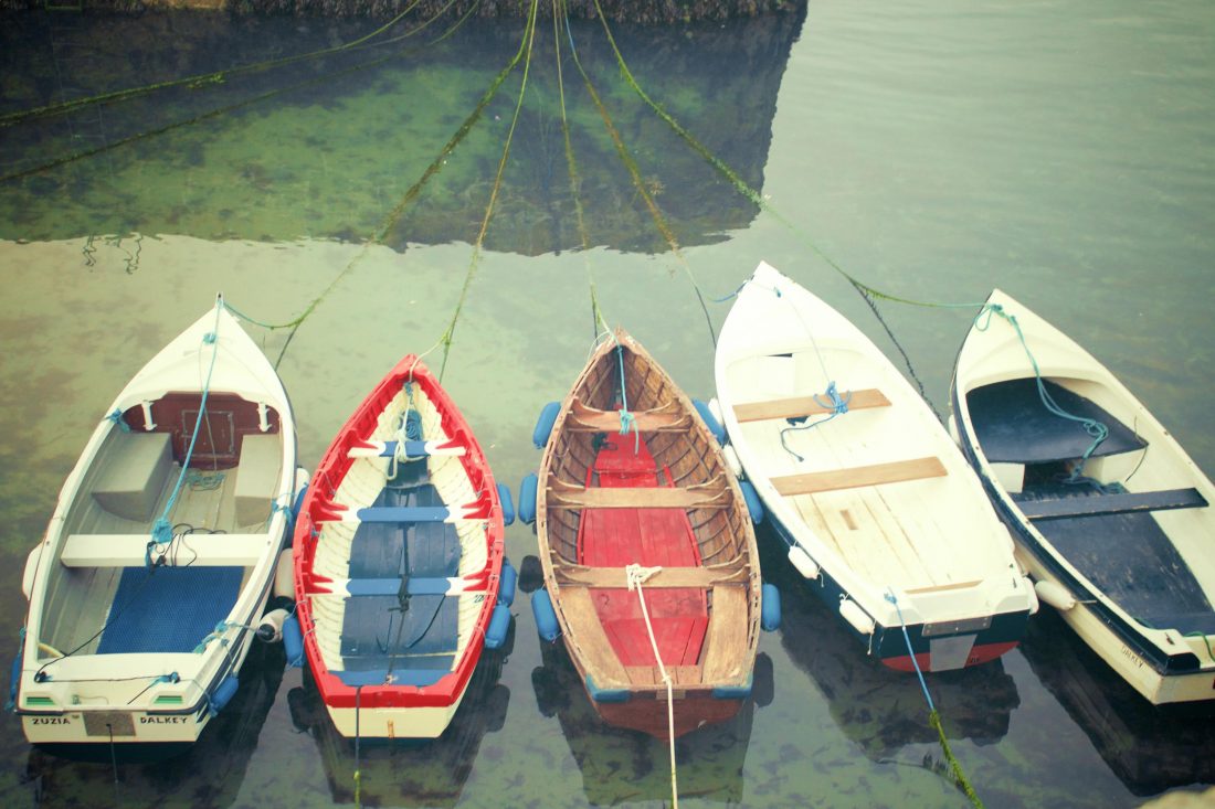Free stock image of Boats Of Colour