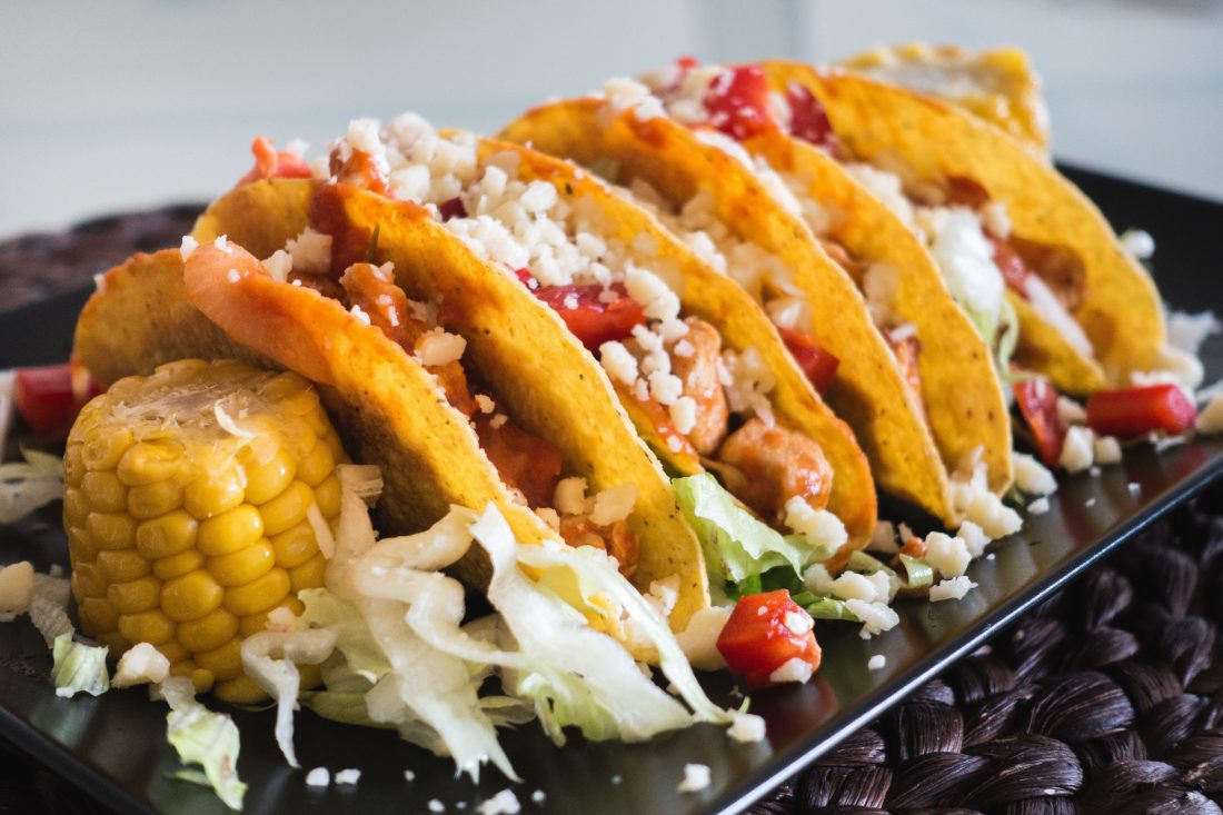 Free stock image of Chicken Tacos