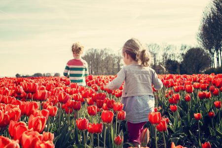 Children in Garden