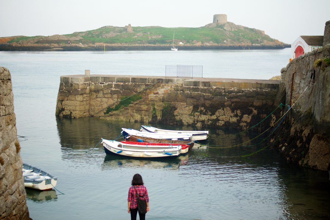 Free stock image of Coastal Port Island View Ireland