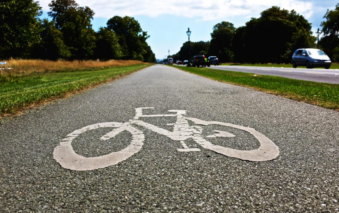 Free stock image of Cycle Path